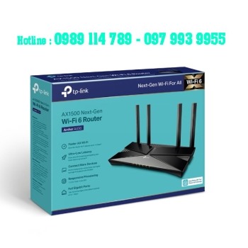 Phát Wifi TP-LINK Archer AX10 AX1500 Router Wi-Fi 6 Gigabit